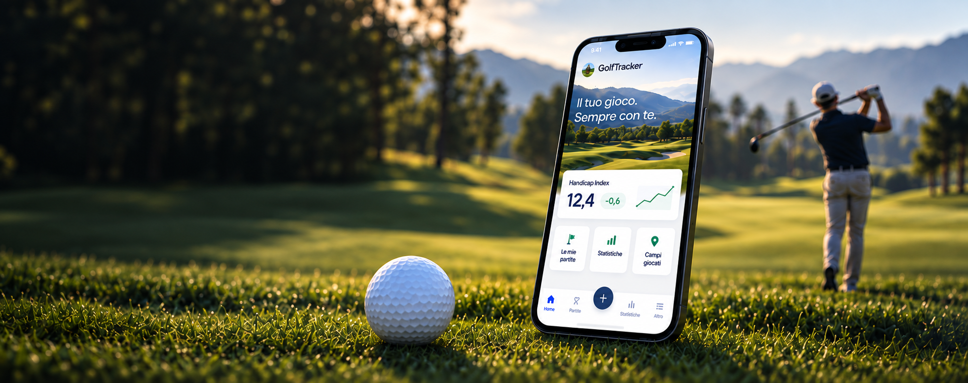 GolfTracker, immagine concettuale